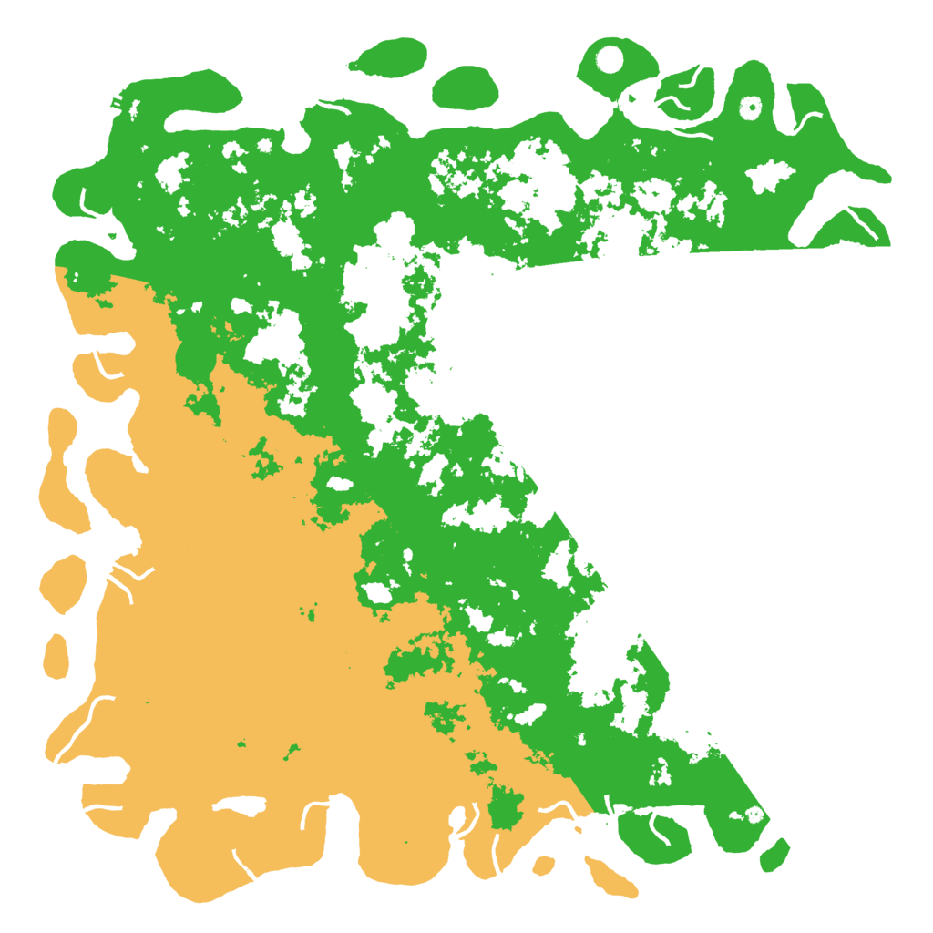 Biome Rust Map: Procedural Map, Size: 6000, Seed: 394182213