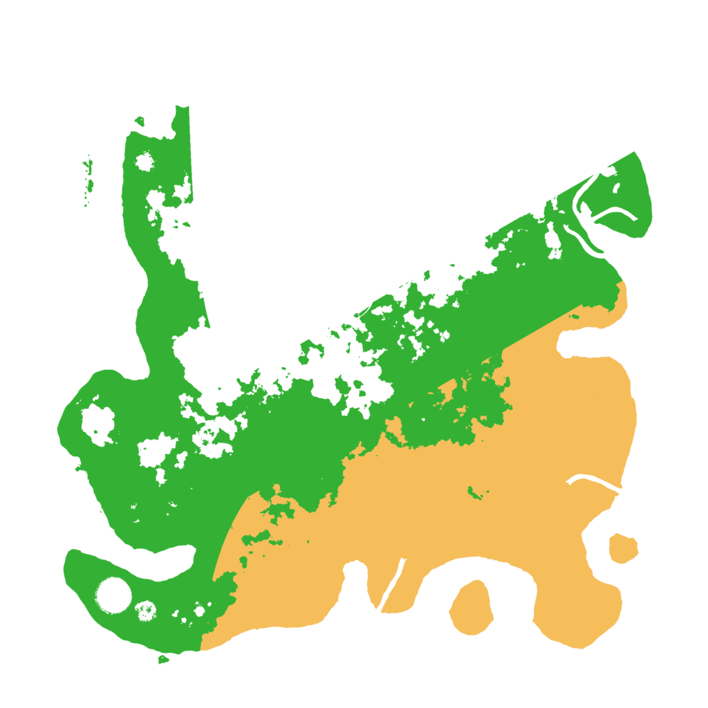 Biome Rust Map: Procedural Map, Size: 3500, Seed: 1745742795