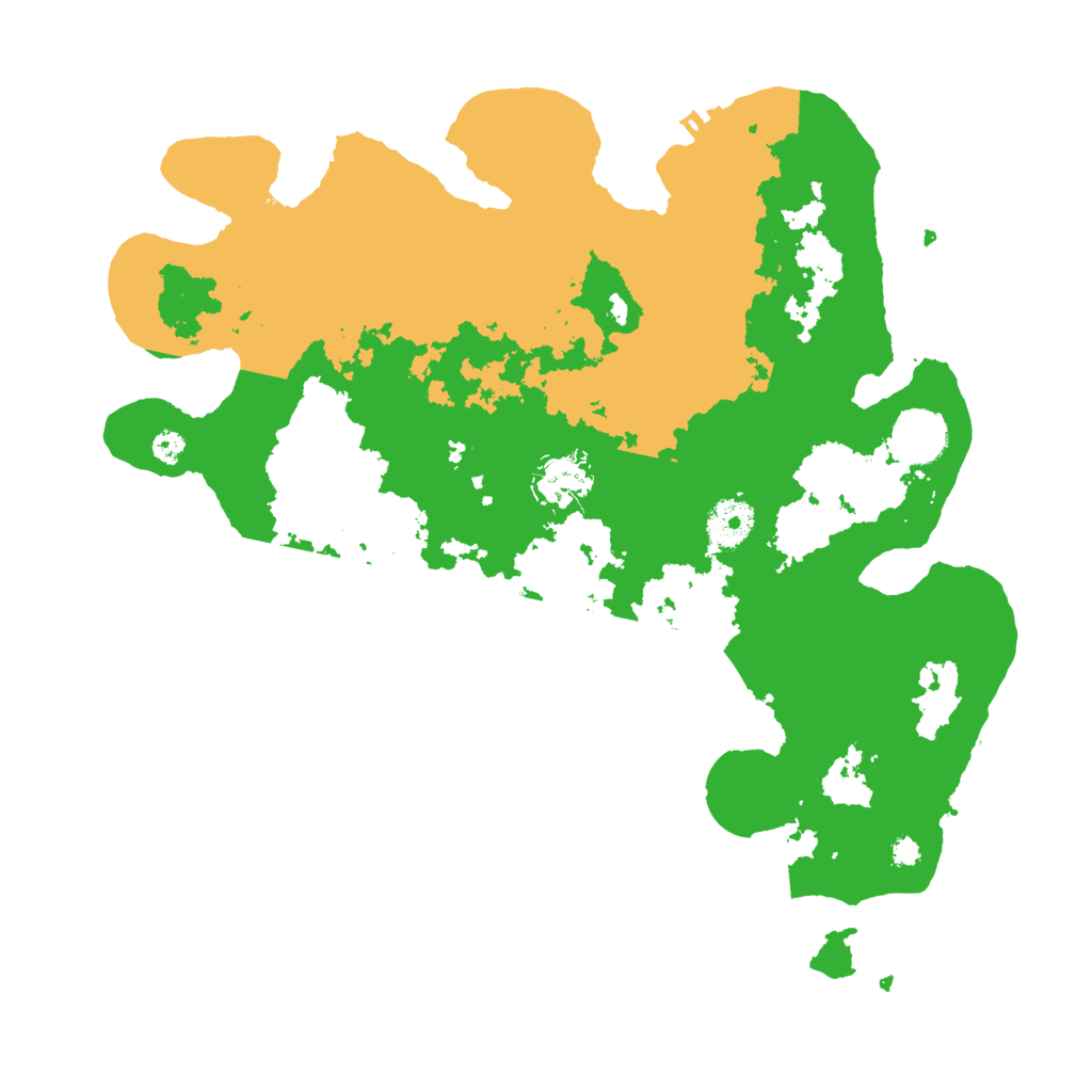 Biome Rust Map: Procedural Map, Size: 3500, Seed: 31920563