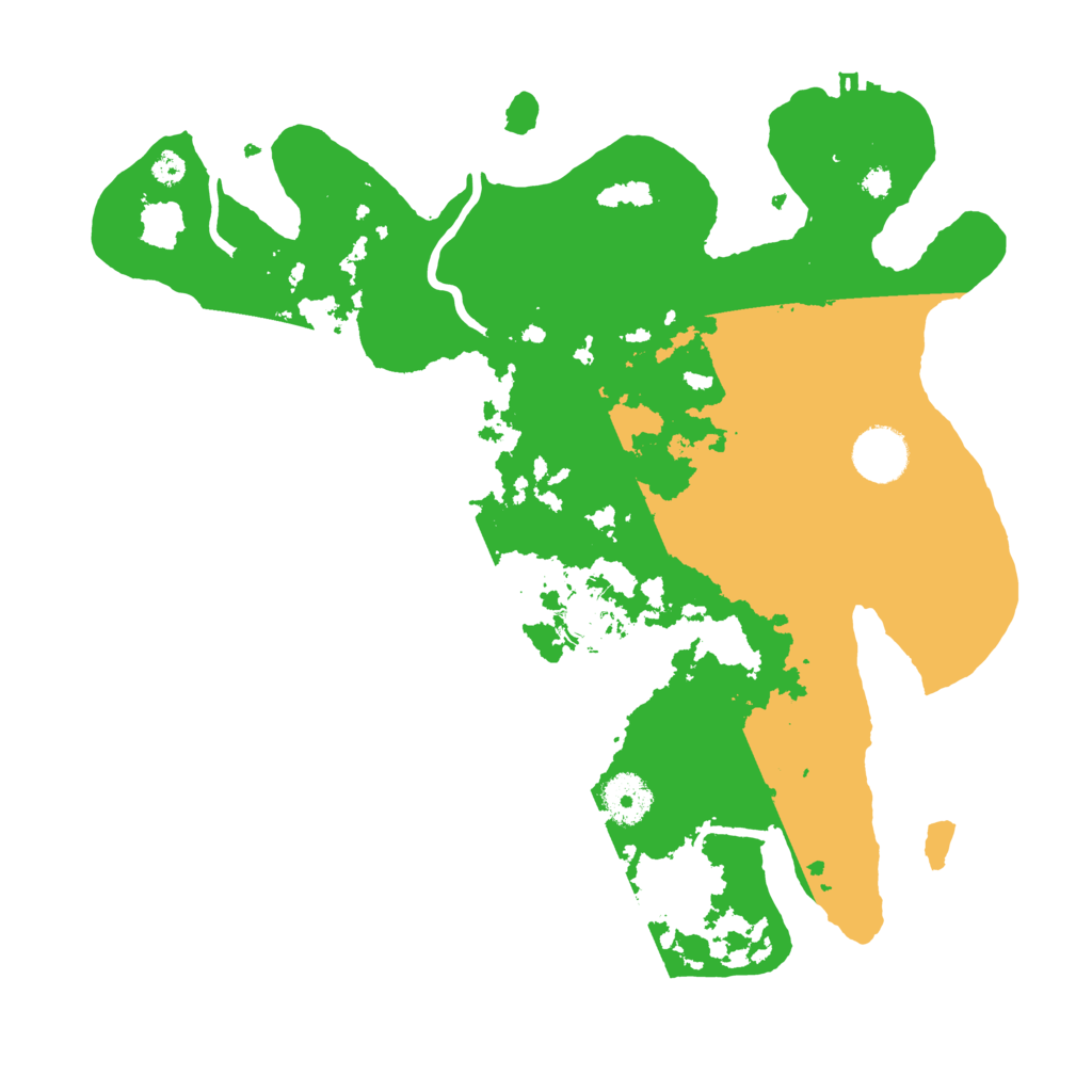 Biome Rust Map: Procedural Map, Size: 3456, Seed: 484260019