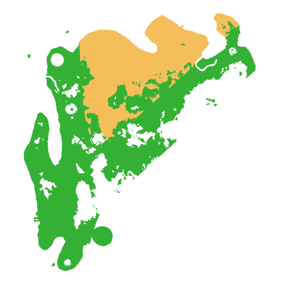 Biome Rust Map: Procedural Map, Size: 4000, Seed: 823658121