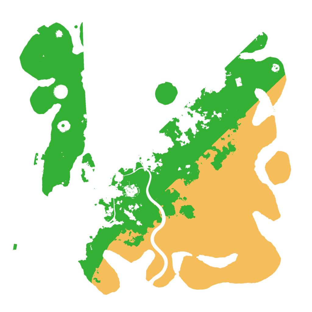 Biome Rust Map: Procedural Map, Size: 3900, Seed: 81786
