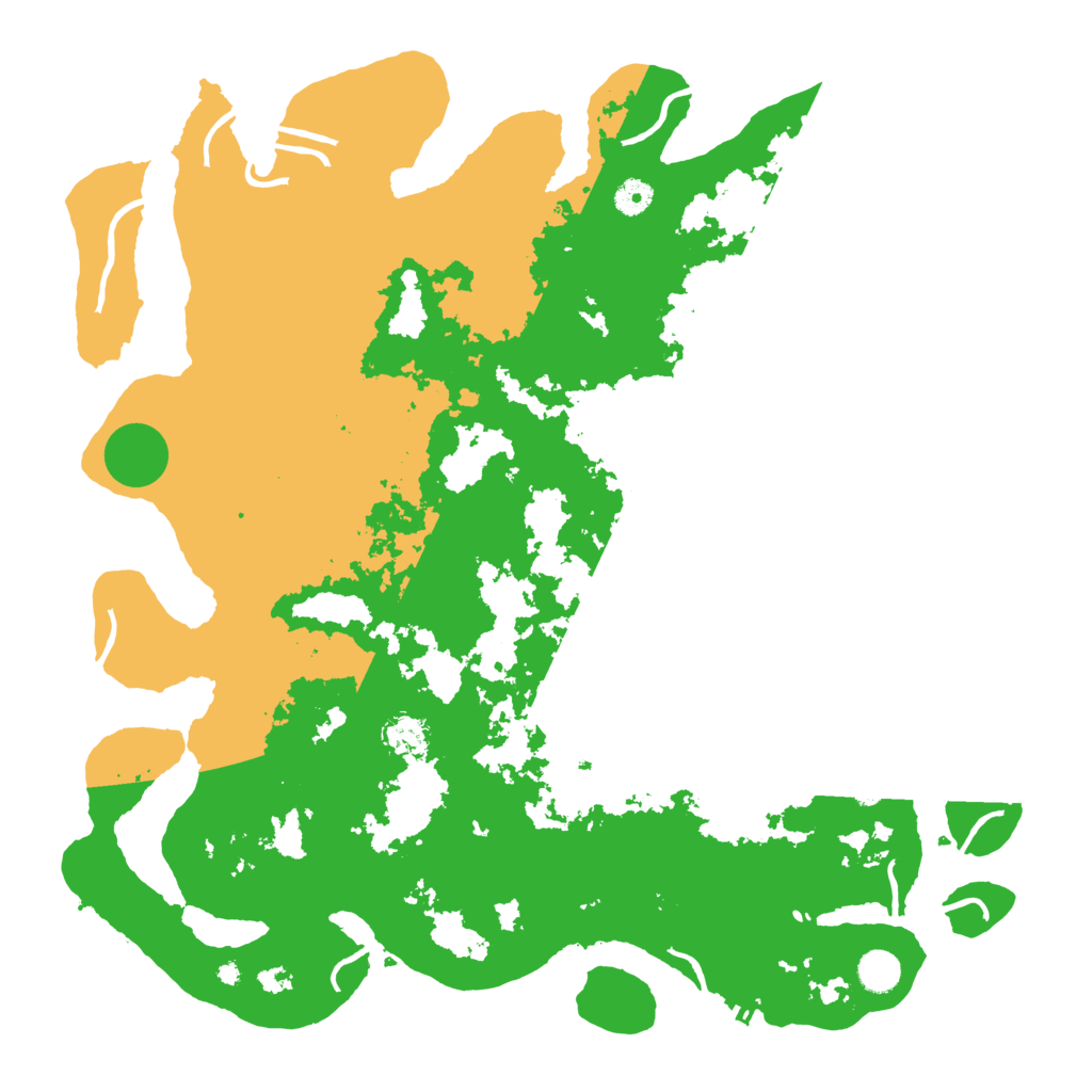 Biome Rust Map: Procedural Map, Size: 4500, Seed: 1444156831