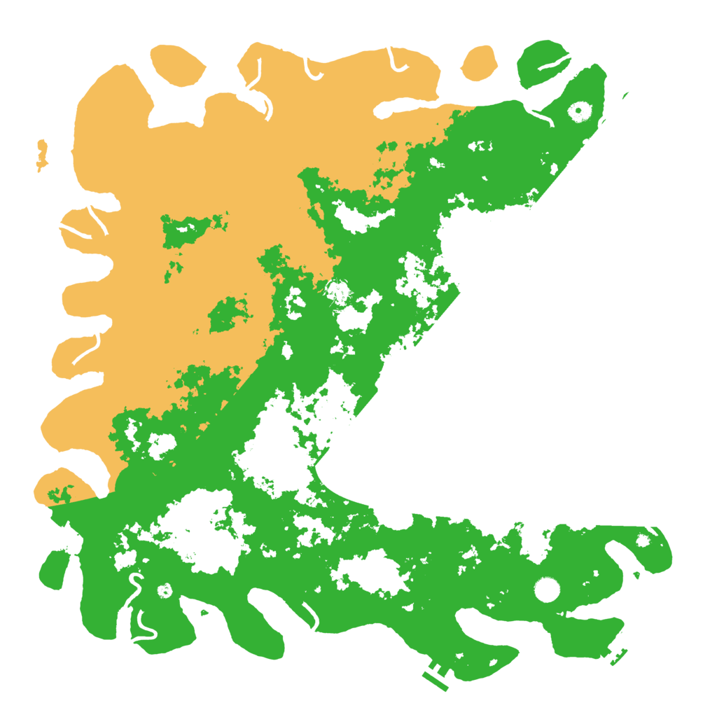 Biome Rust Map: Procedural Map, Size: 5000, Seed: 1733947562
