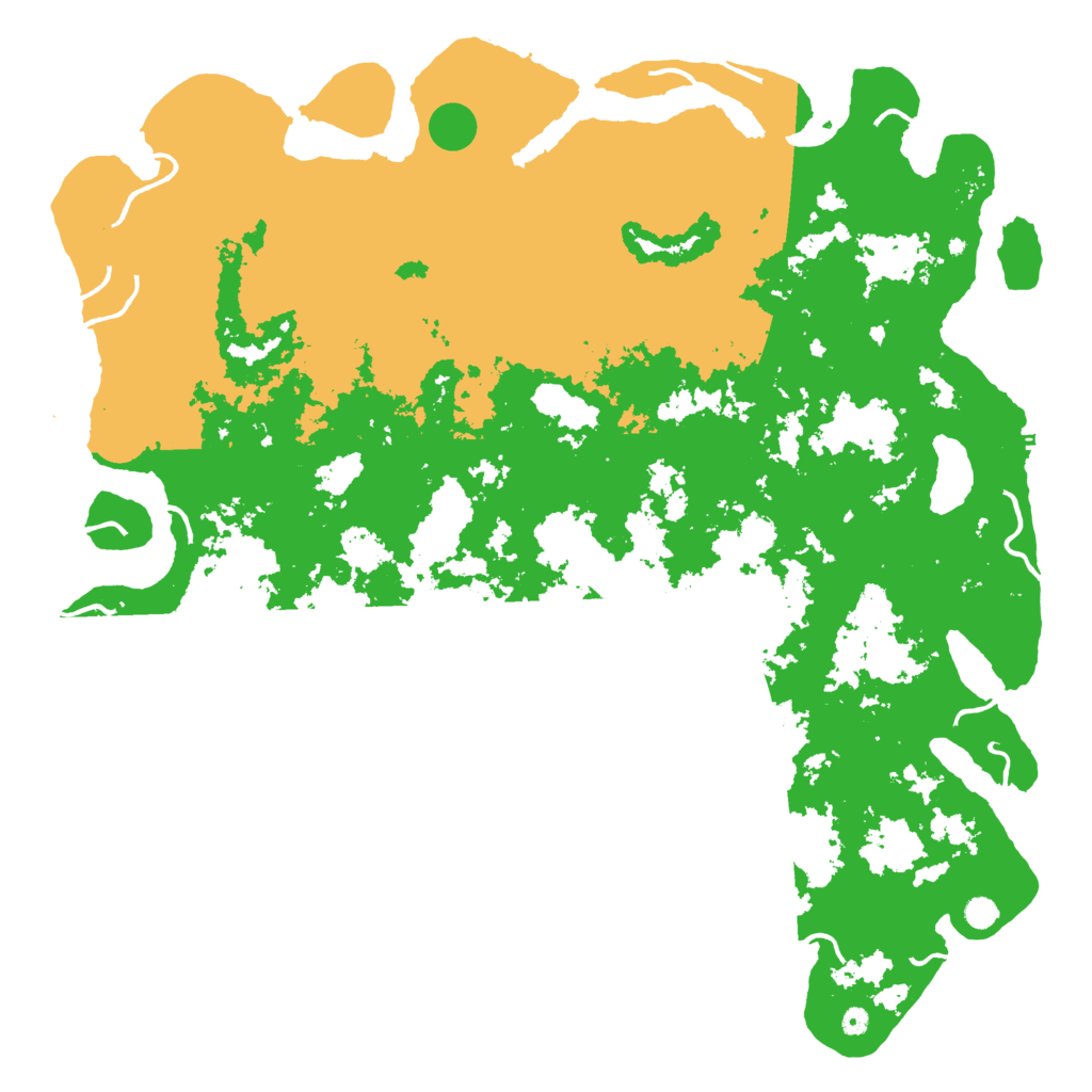 Biome Rust Map: Procedural Map, Size: 6000, Seed: 2802502