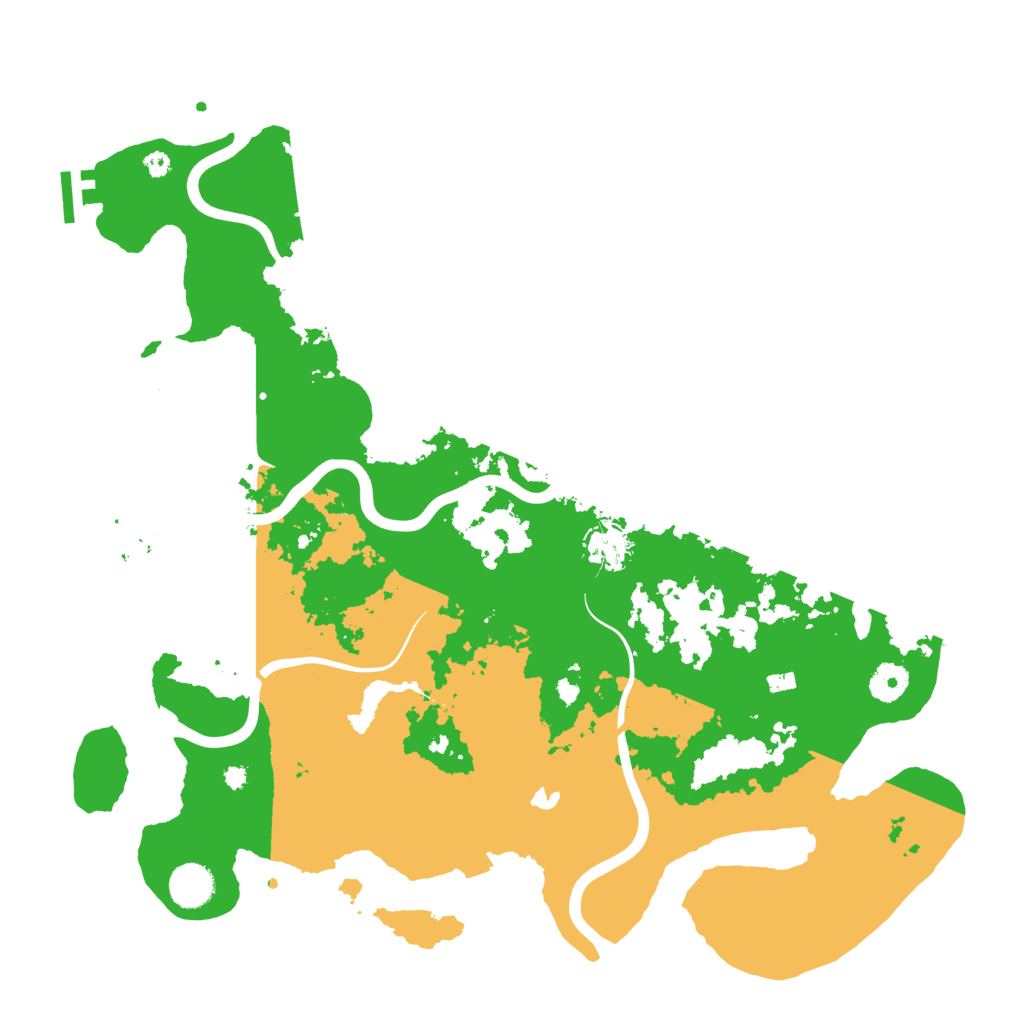Biome Rust Map: Procedural Map, Size: 4000, Seed: 409517031