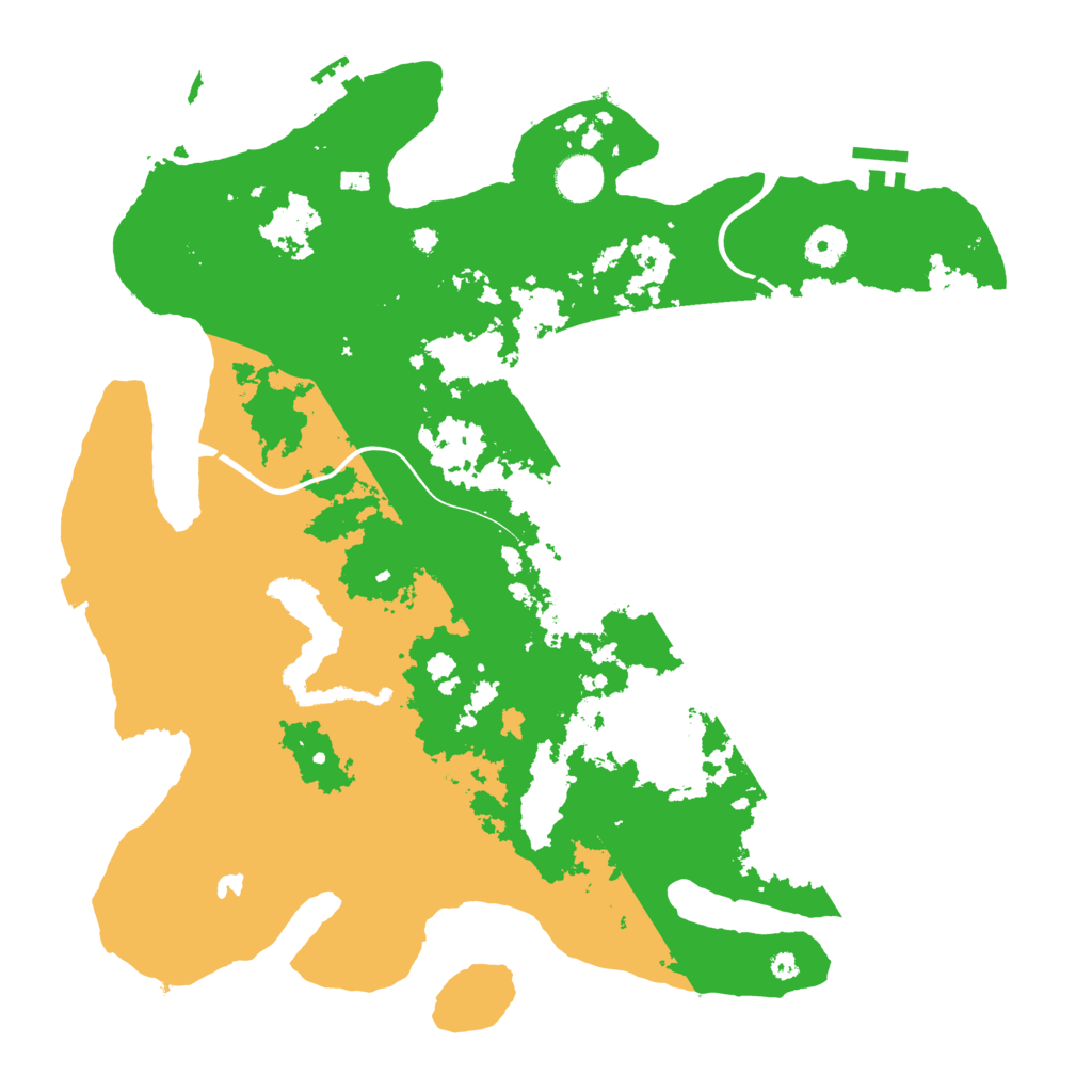 Biome Rust Map: Procedural Map, Size: 4000, Seed: 808243251