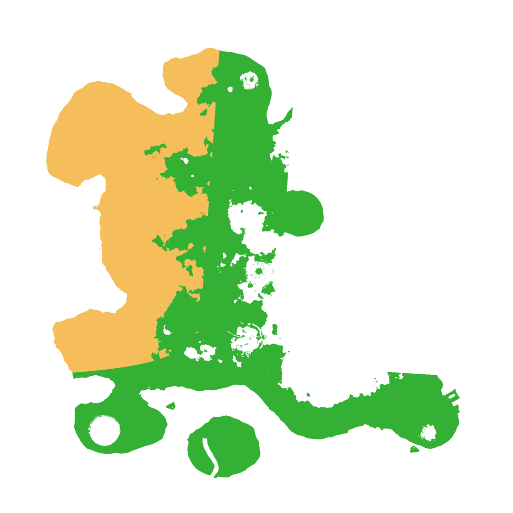 Biome Rust Map: Procedural Map, Size: 3000, Seed: 5987657