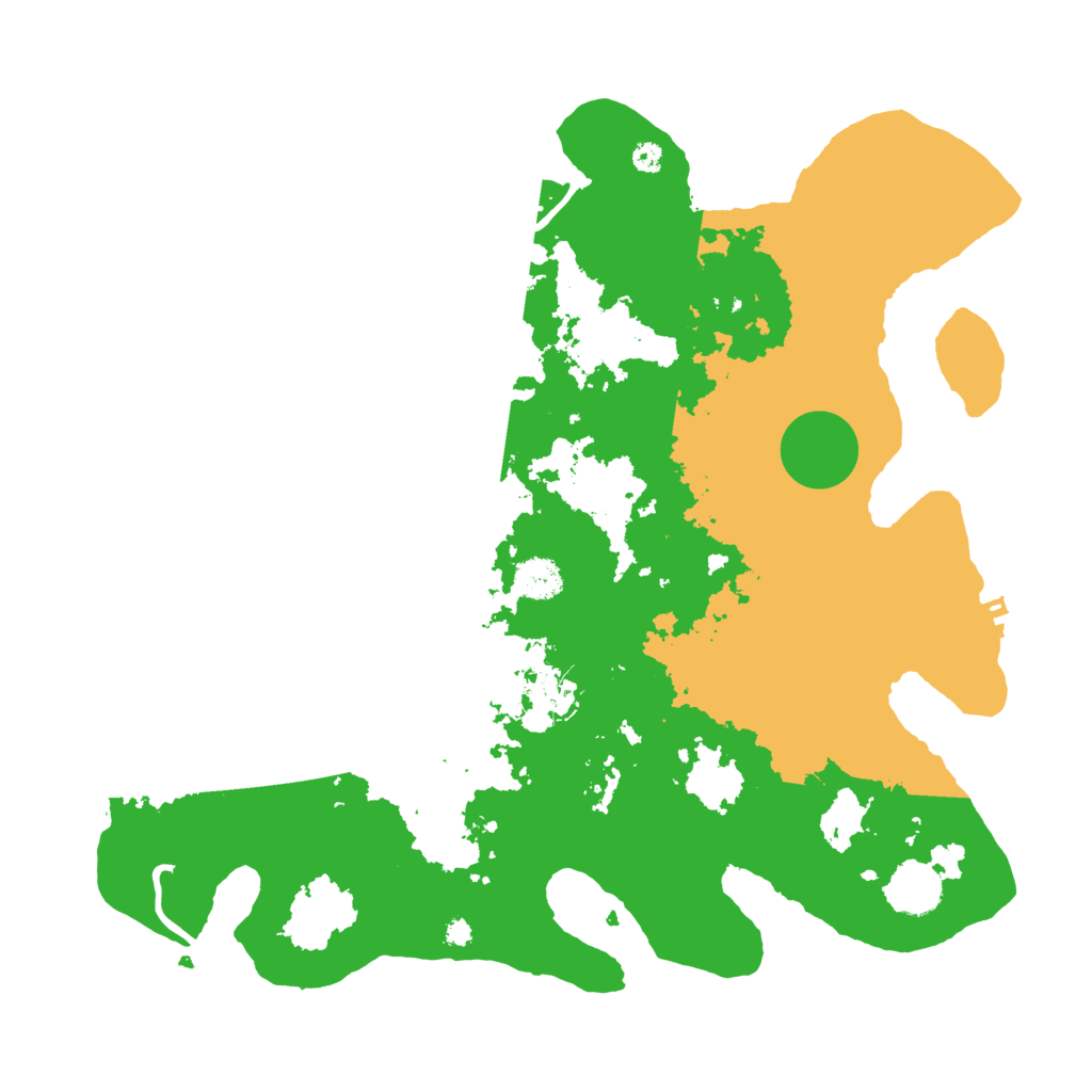 Biome Rust Map: Procedural Map, Size: 3700, Seed: 1599489720