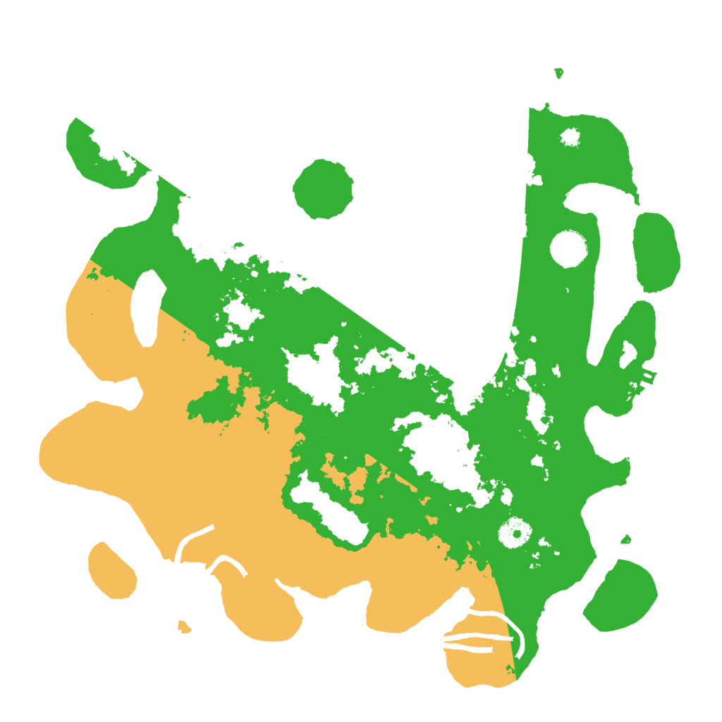 Biome Rust Map: Procedural Map, Size: 3500, Seed: 57509950