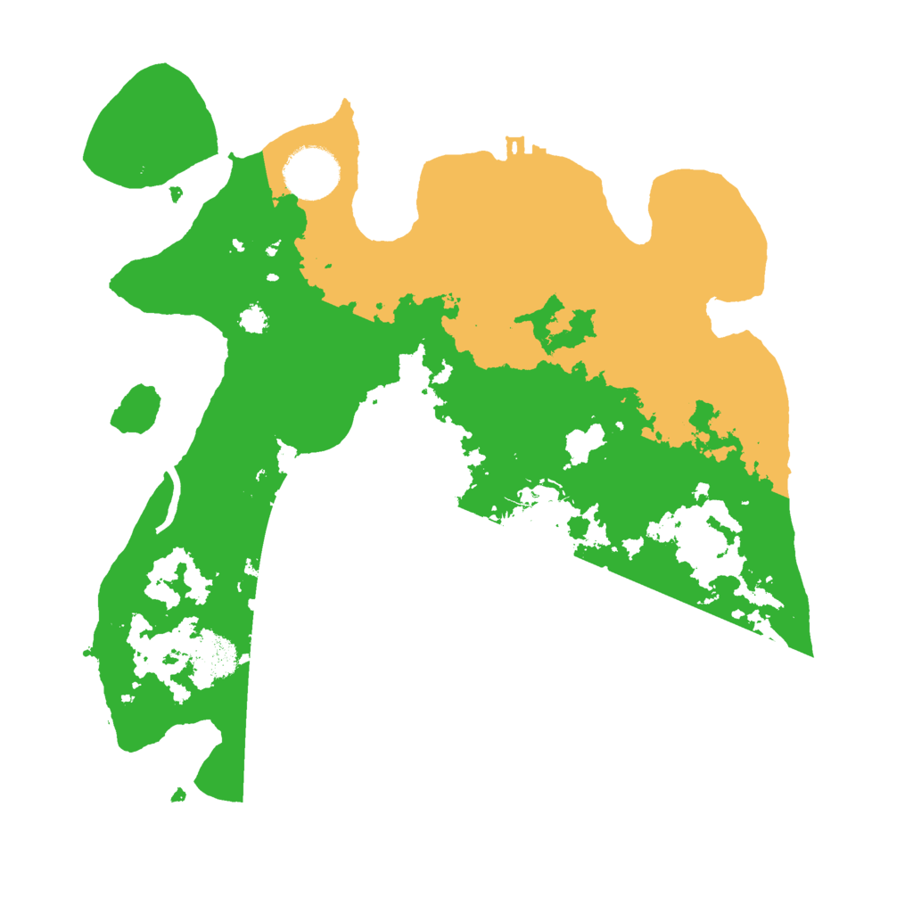Biome Rust Map: Procedural Map, Size: 3000, Seed: 1479678387