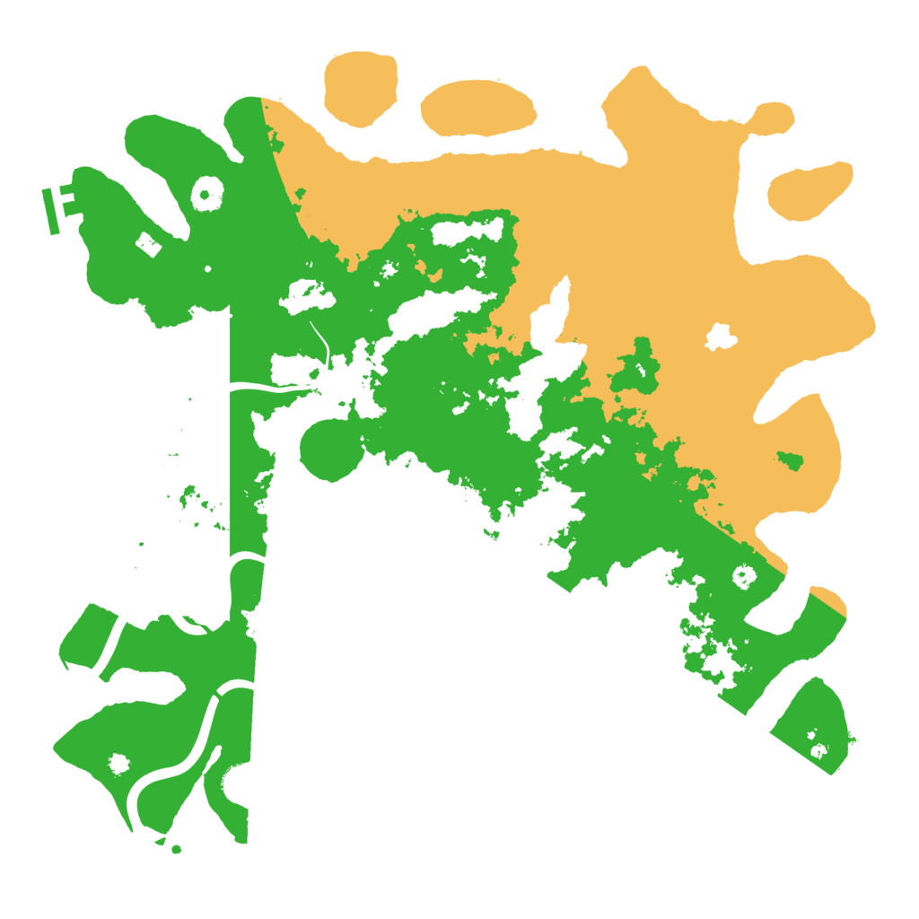 Biome Rust Map: Procedural Map, Size: 4000, Seed: 869936