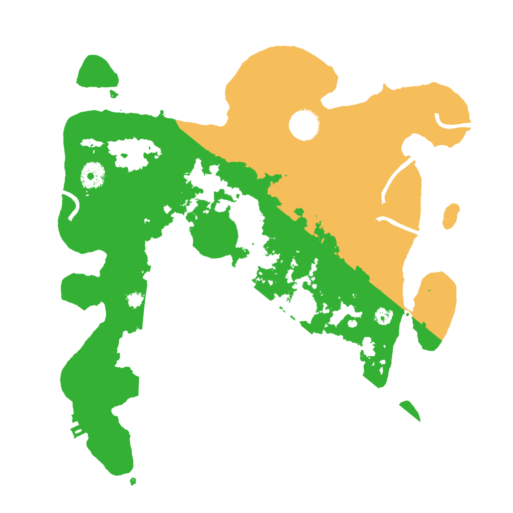 Biome Rust Map: Procedural Map, Size: 3000, Seed: 940448394