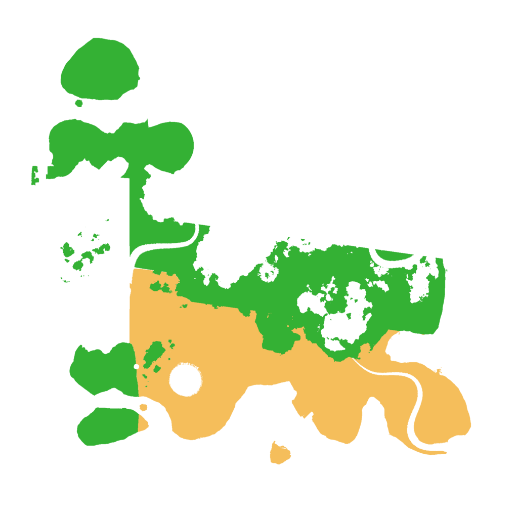 Biome Rust Map: Procedural Map, Size: 2800, Seed: 86097680