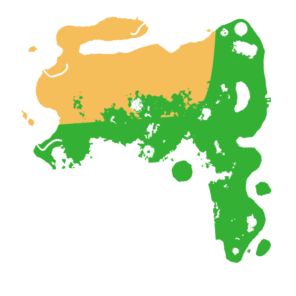 Biome Rust Map: Procedural Map, Size: 4000, Seed: 354290