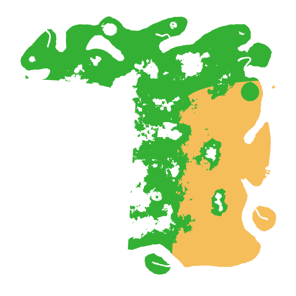 Biome Rust Map: Procedural Map, Size: 4300, Seed: 1986528800