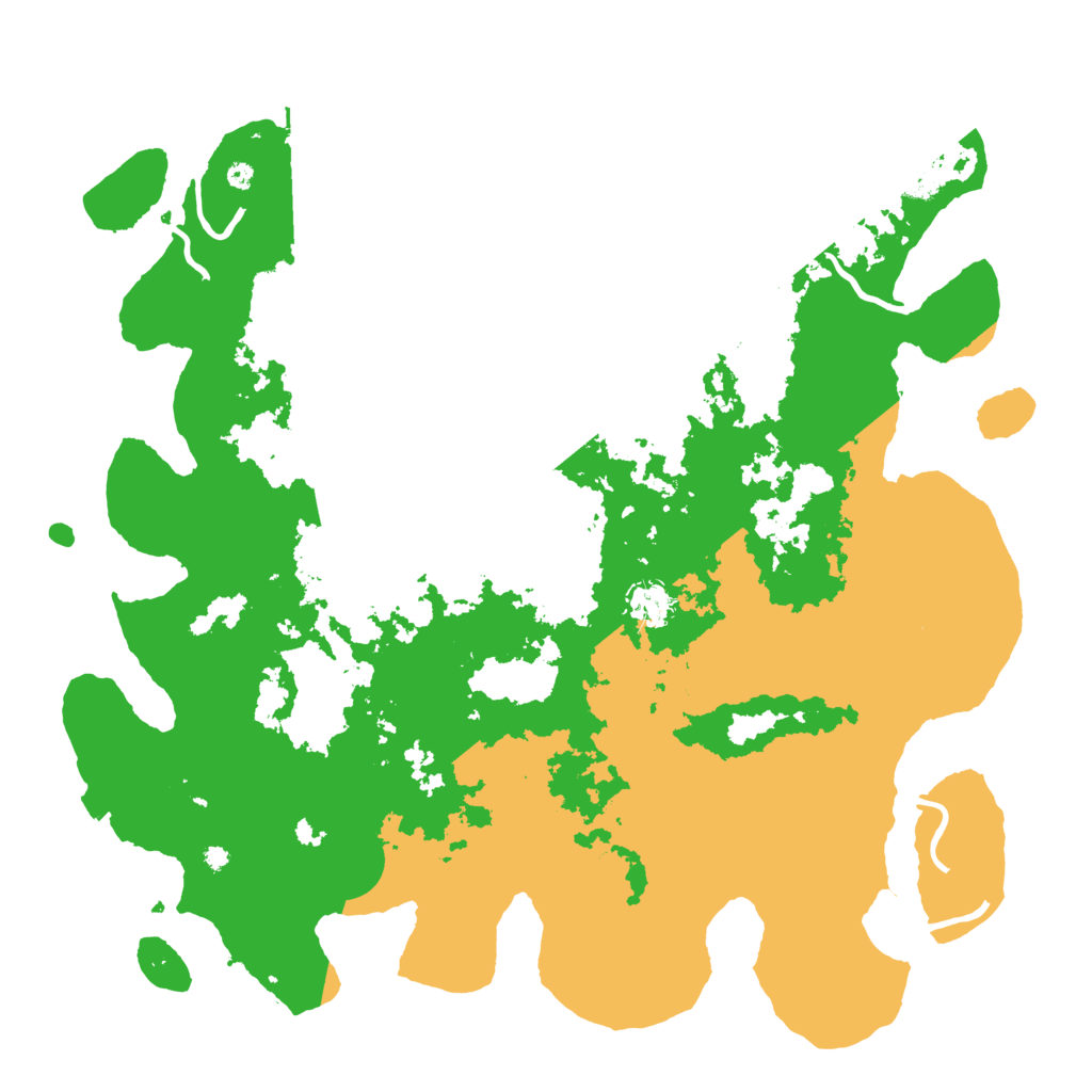 Biome Rust Map: Procedural Map, Size: 4250, Seed: 458056410