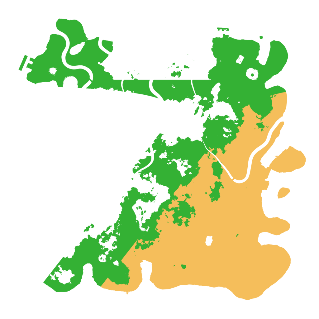 Biome Rust Map: Procedural Map, Size: 4000, Seed: 20230105