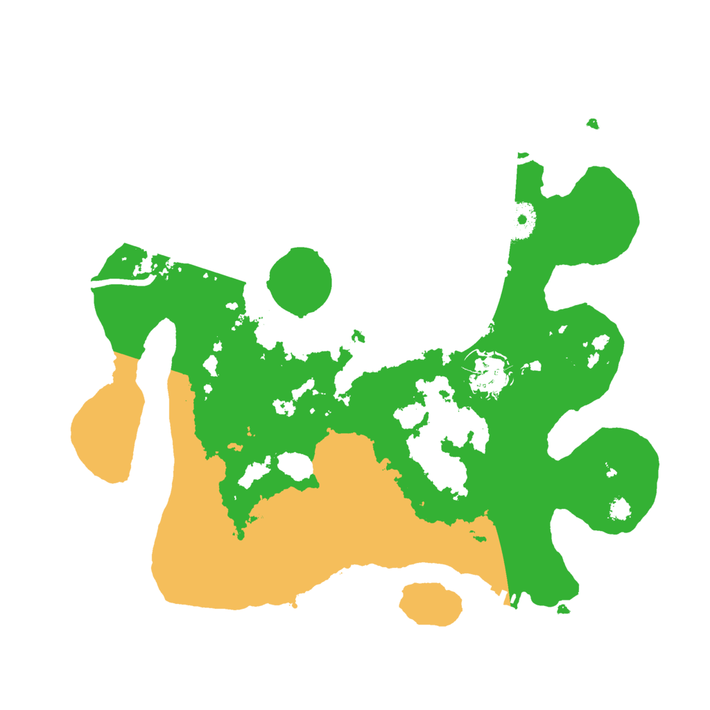 Biome Rust Map: Procedural Map, Size: 3000, Seed: 153214309