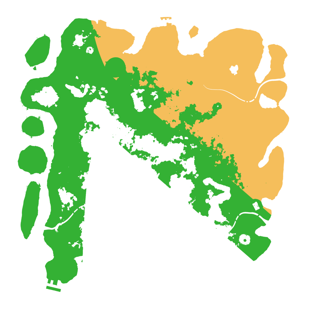 Biome Rust Map: Procedural Map, Size: 4250, Seed: 293920018