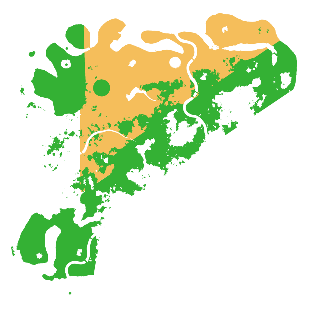 Biome Rust Map: Procedural Map, Size: 5000, Seed: 87463