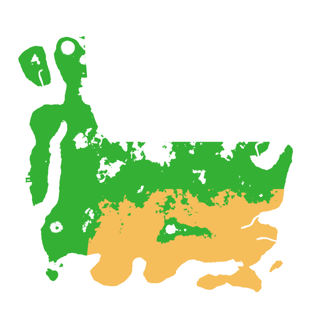 Biome Rust Map: Procedural Map, Size: 4000, Seed: 75917