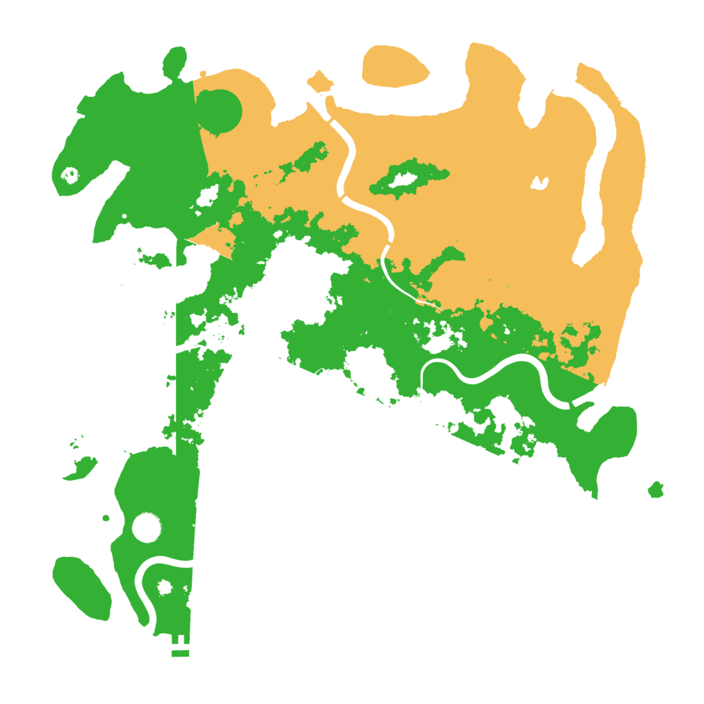 Biome Rust Map: Procedural Map, Size: 4250, Seed: 675015202