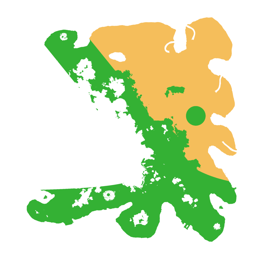 Biome Rust Map: Procedural Map, Size: 3500, Seed: 38477249