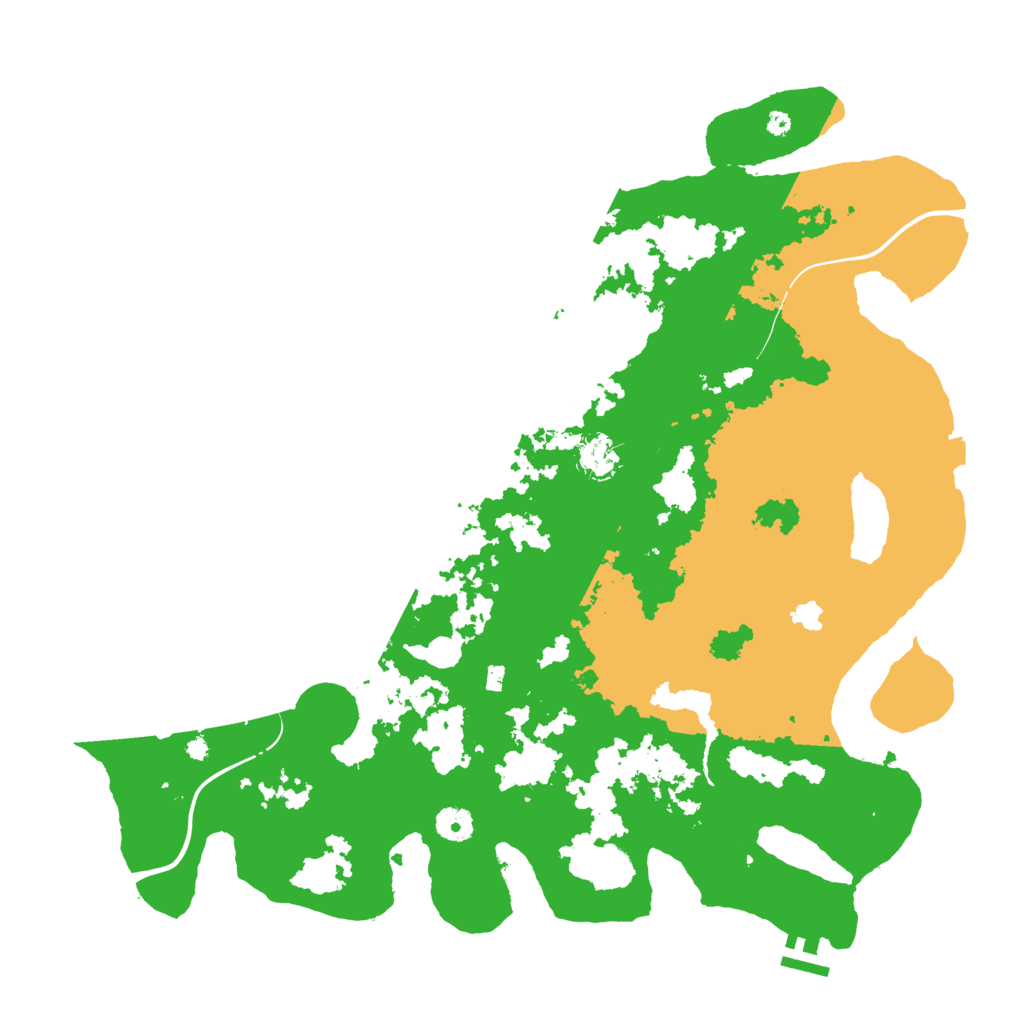 Biome Rust Map: Procedural Map, Size: 4250, Seed: 80212758
