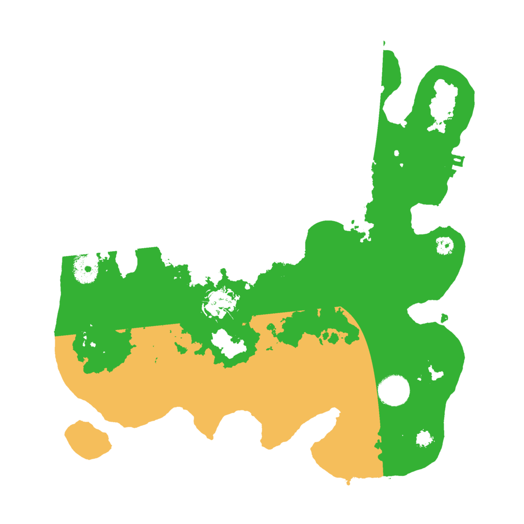 Biome Rust Map: Procedural Map, Size: 3000, Seed: 317812464