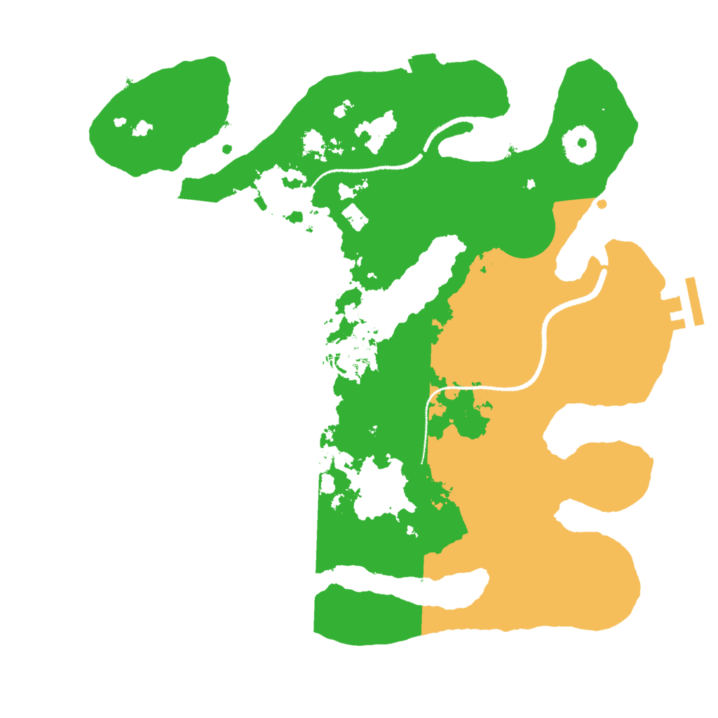 Biome Rust Map: Procedural Map, Size: 3000, Seed: 1641270475