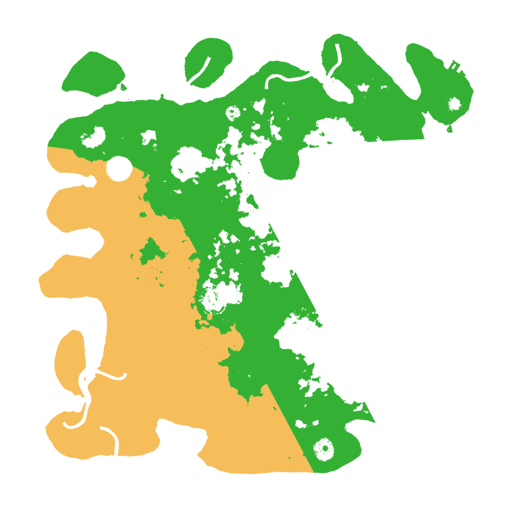 Biome Rust Map: Procedural Map, Size: 3700, Seed: 740655867