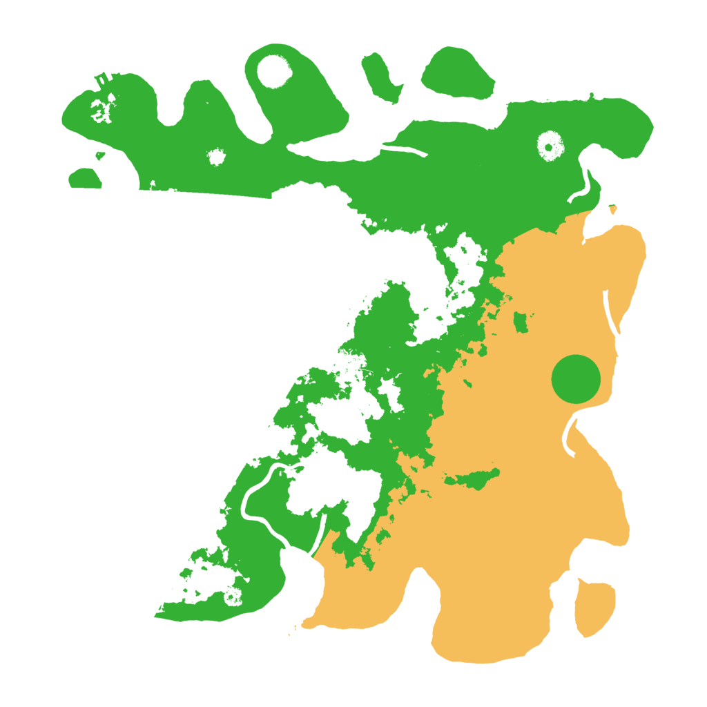 Biome Rust Map: Procedural Map, Size: 3800, Seed: 2118864293