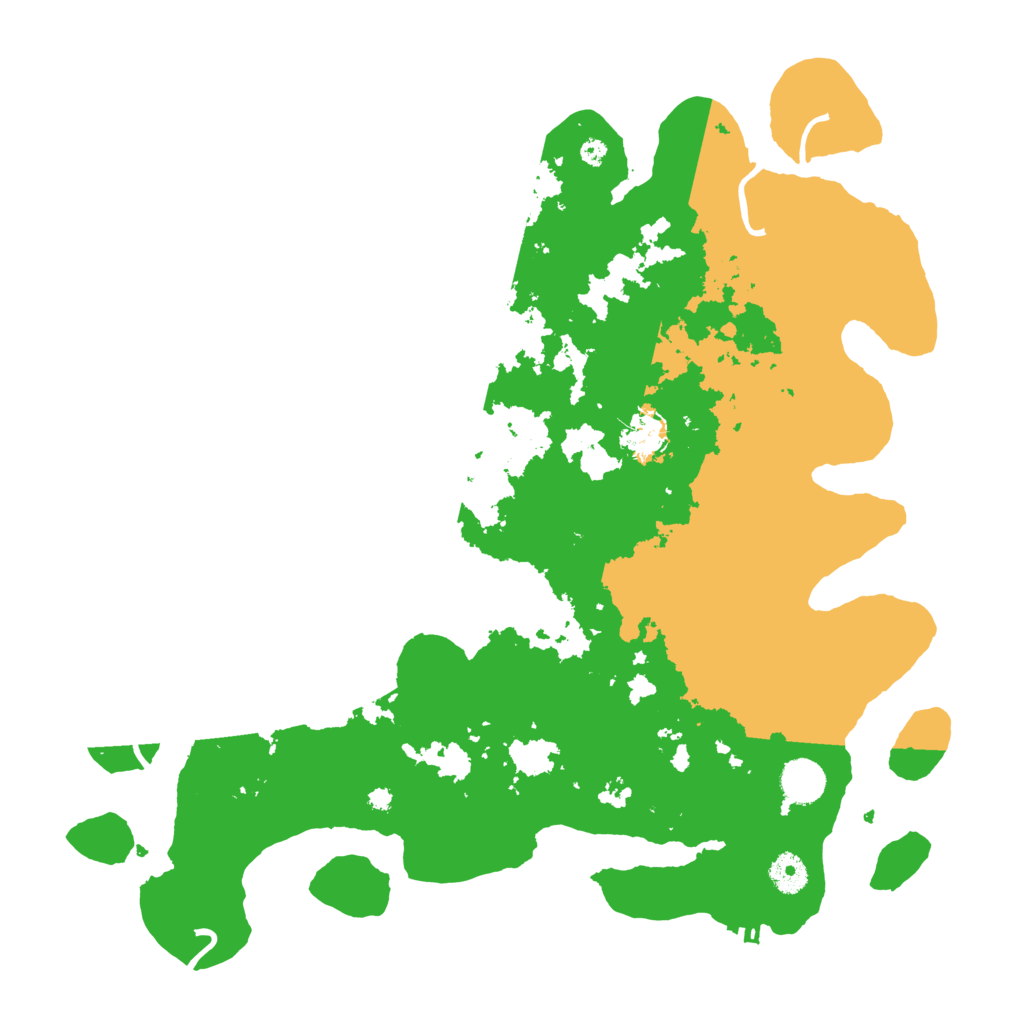 Biome Rust Map: Procedural Map, Size: 4000, Seed: 13887218