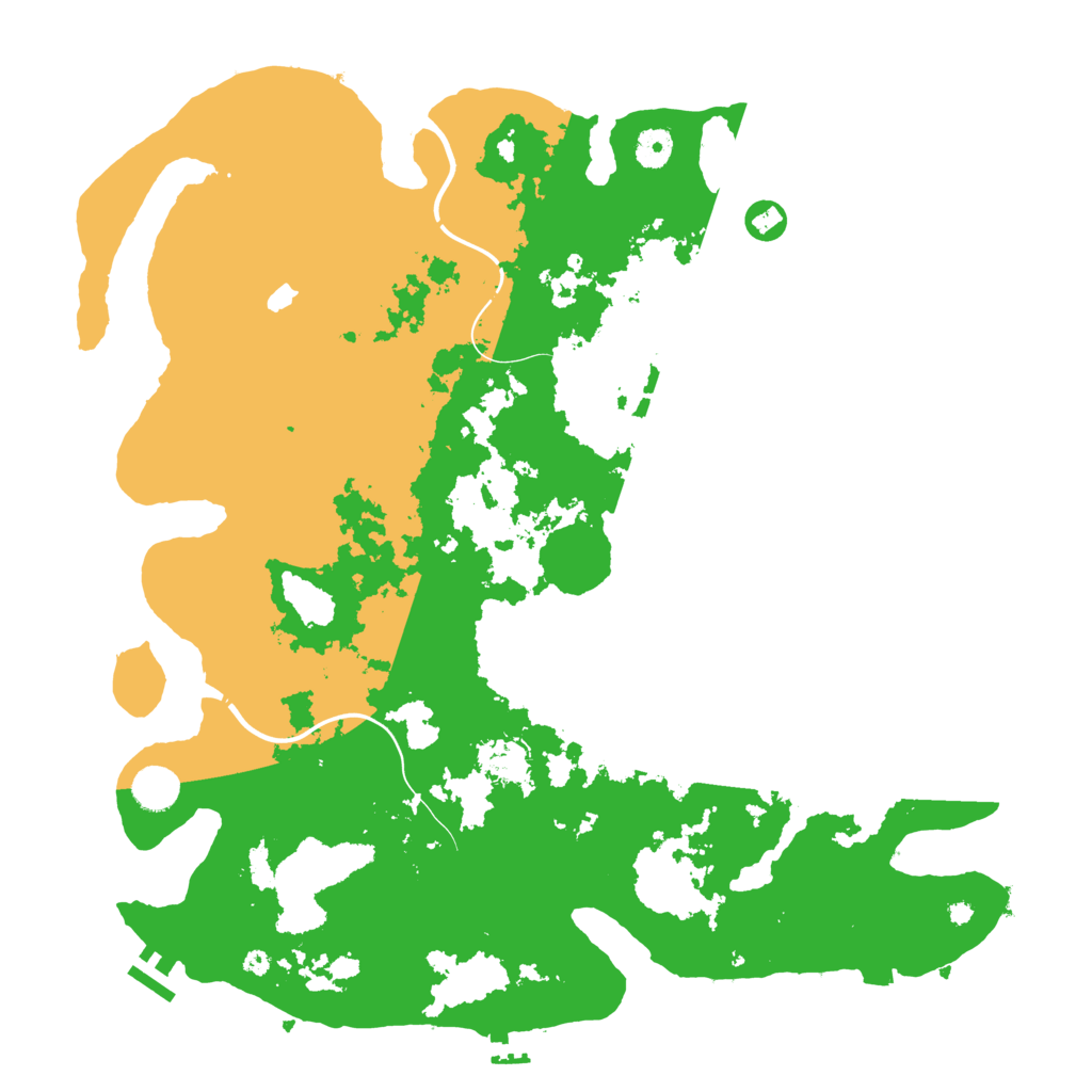 Biome Rust Map: Procedural Map, Size: 4250, Seed: 619012874