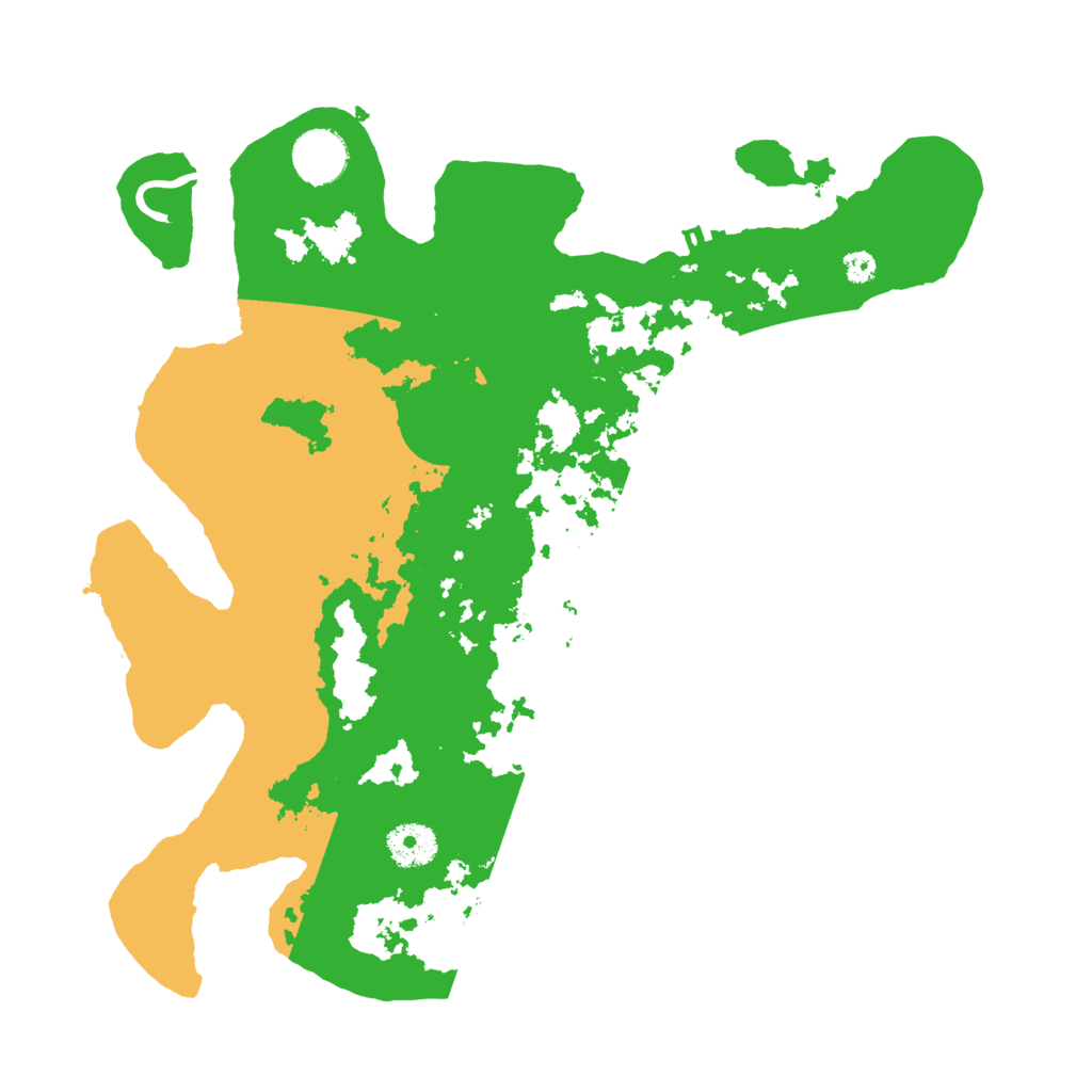 Biome Rust Map: Procedural Map, Size: 3500, Seed: 16865862