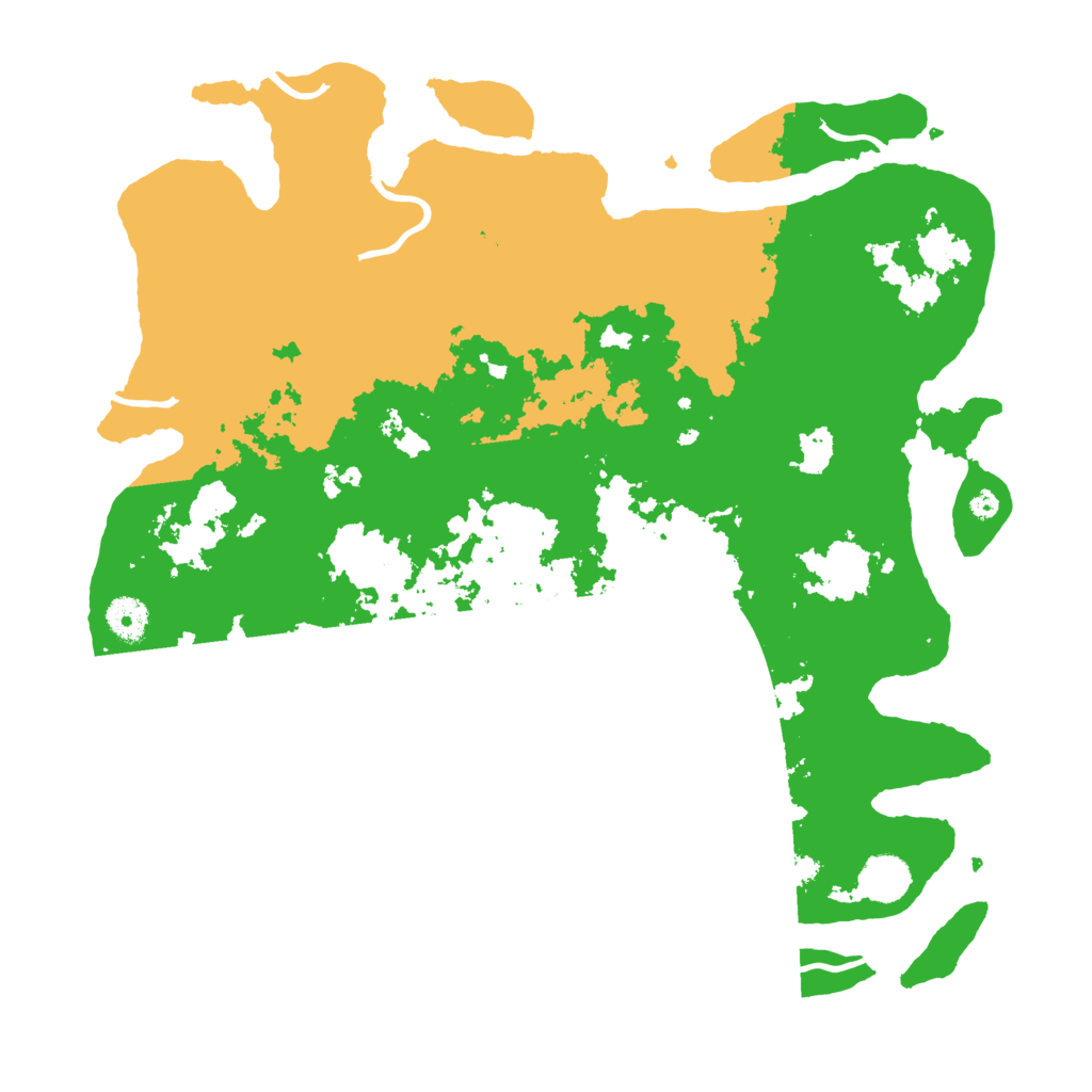 Biome Rust Map: Procedural Map, Size: 4000, Seed: 713666