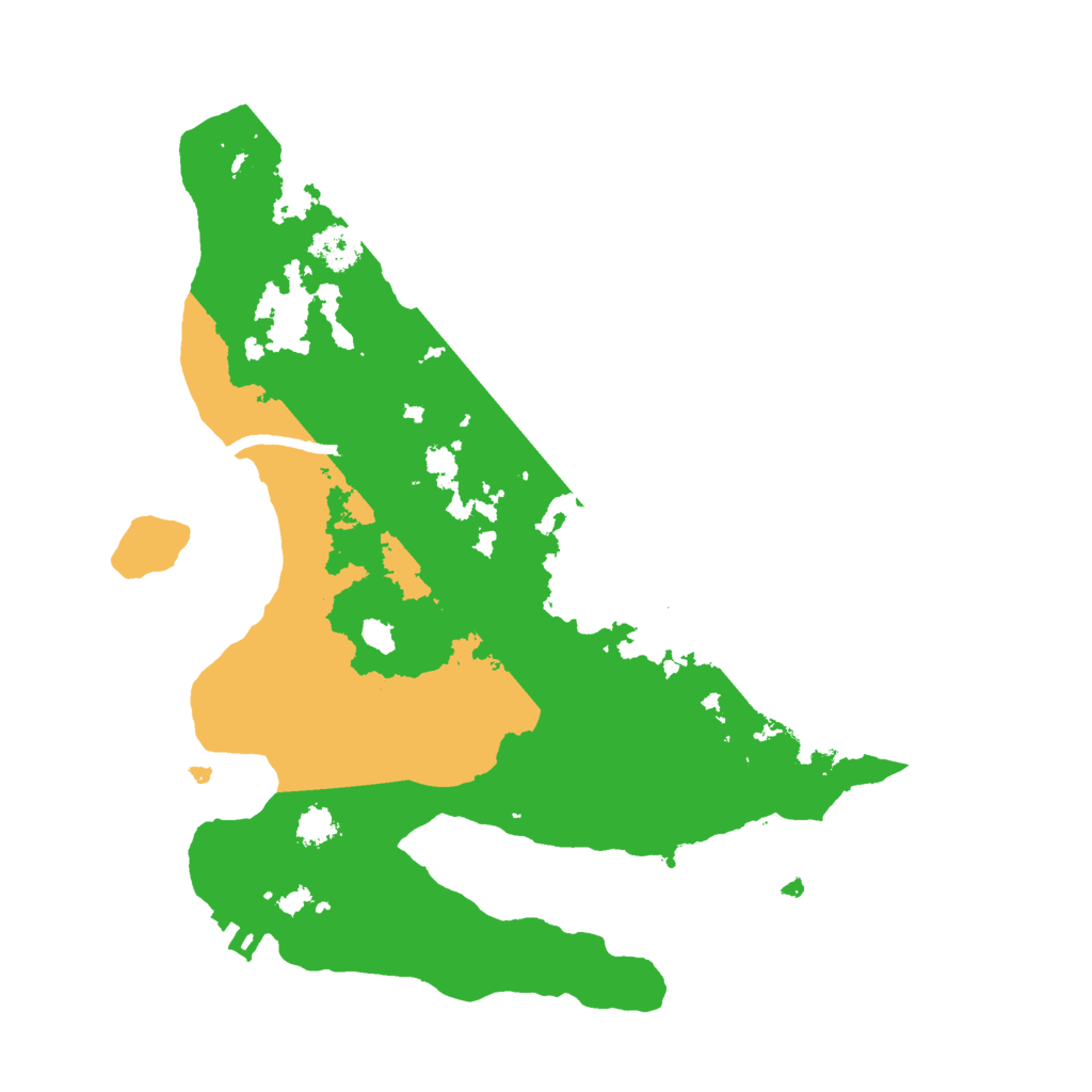 Biome Rust Map: Procedural Map, Size: 2550, Seed: 243353228
