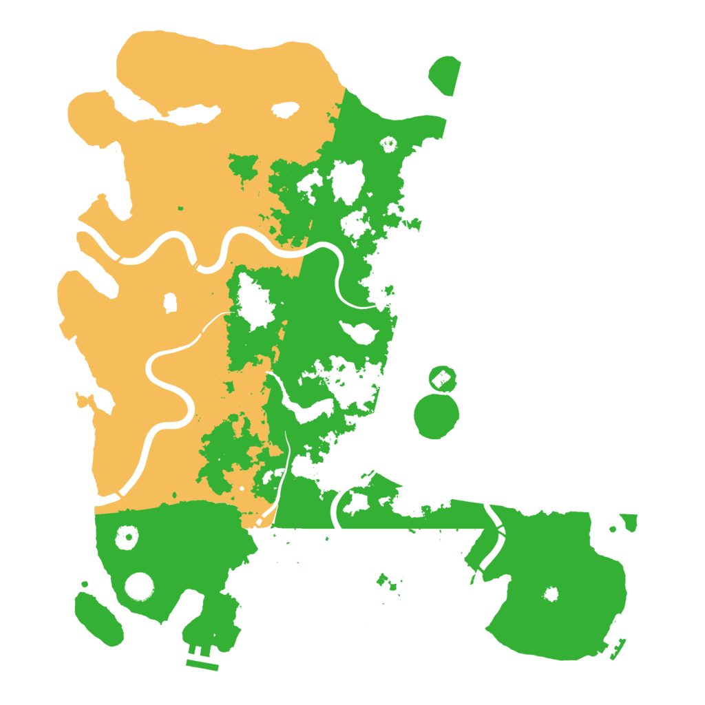 Biome Rust Map: Procedural Map, Size: 4400, Seed: 1962