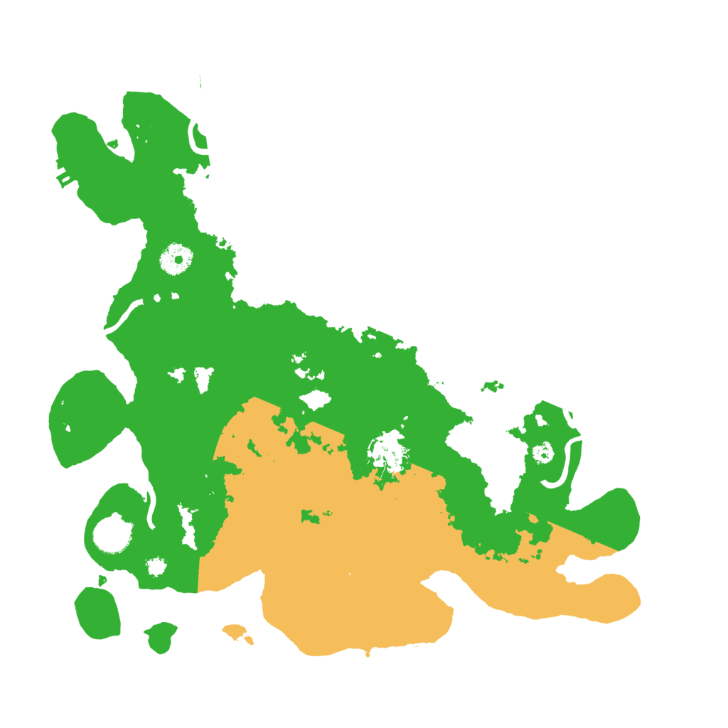 Biome Rust Map: Procedural Map, Size: 3500, Seed: 28230013