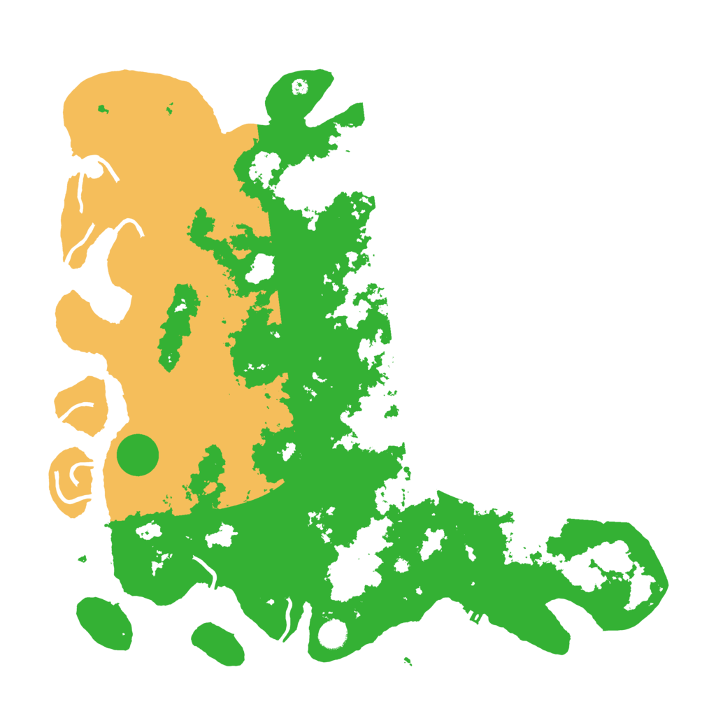 Biome Rust Map: Procedural Map, Size: 4500, Seed: 35003