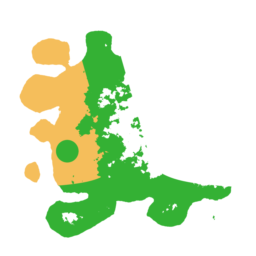 Biome Rust Map: Barren, Size: 3000, Seed: 28484