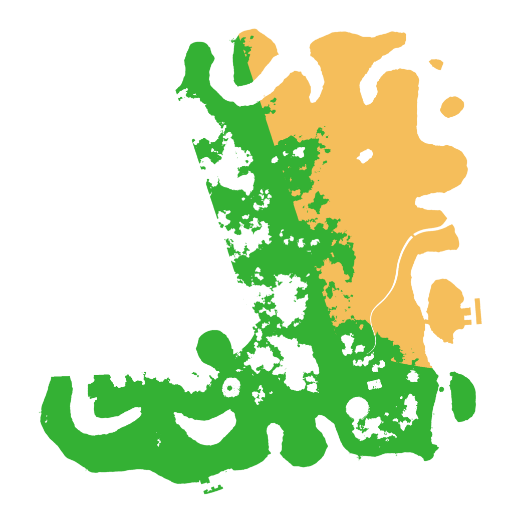 Biome Rust Map: Procedural Map, Size: 4000, Seed: 1099018875
