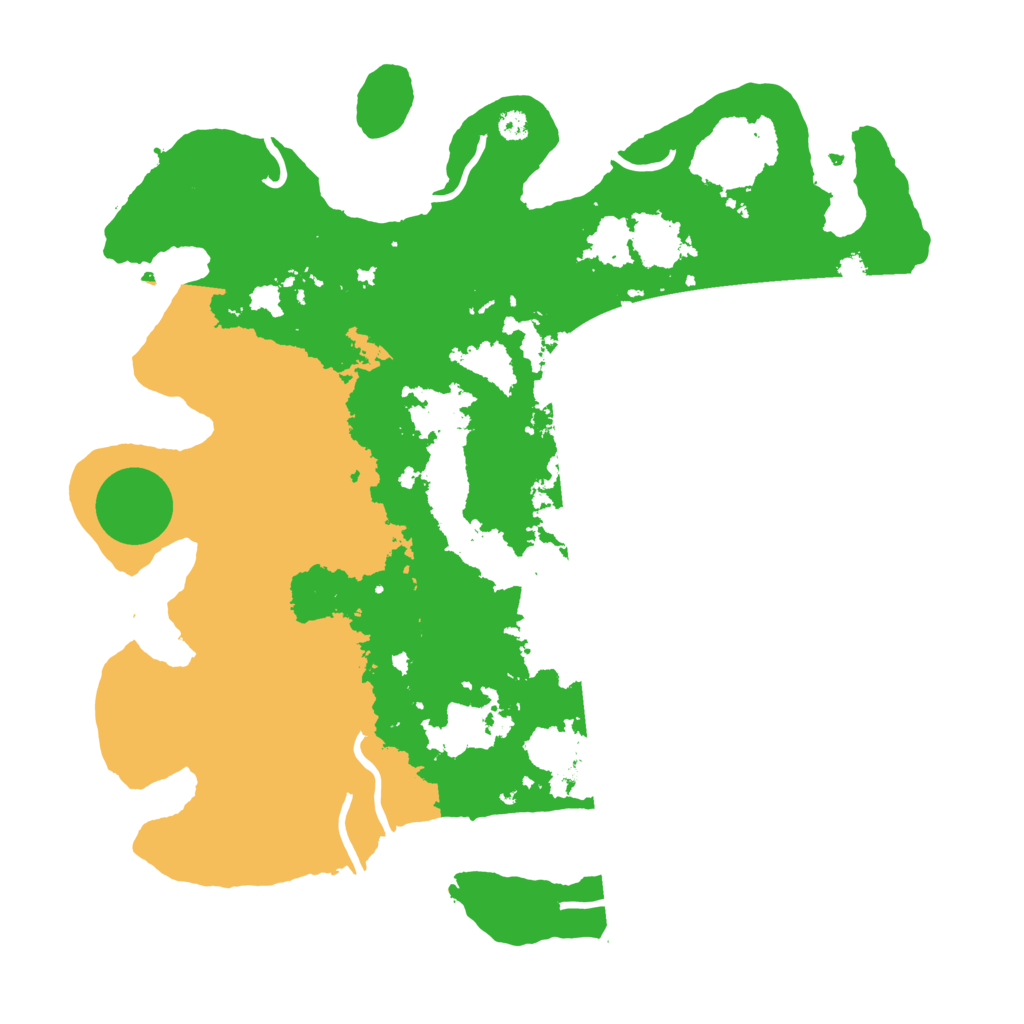 Biome Rust Map: Procedural Map, Size: 3500, Seed: 1591558079