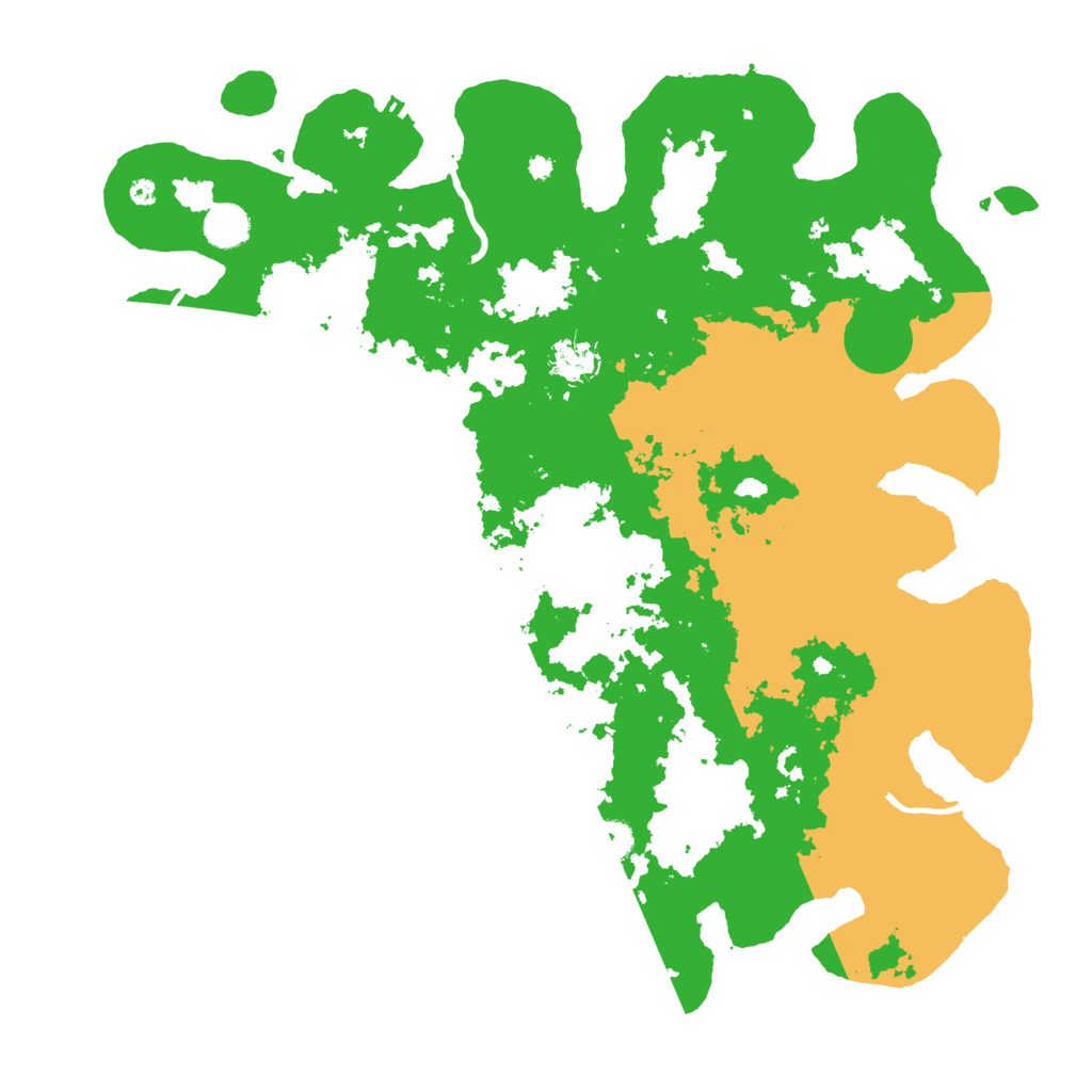Biome Rust Map: Procedural Map, Size: 4200, Seed: 10118008