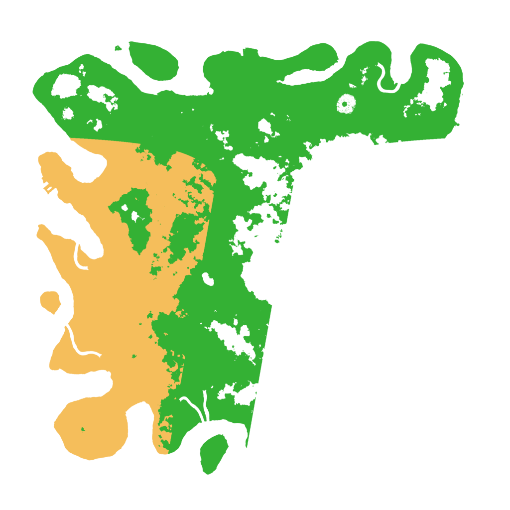 Biome Rust Map: Procedural Map, Size: 4000, Seed: 10634