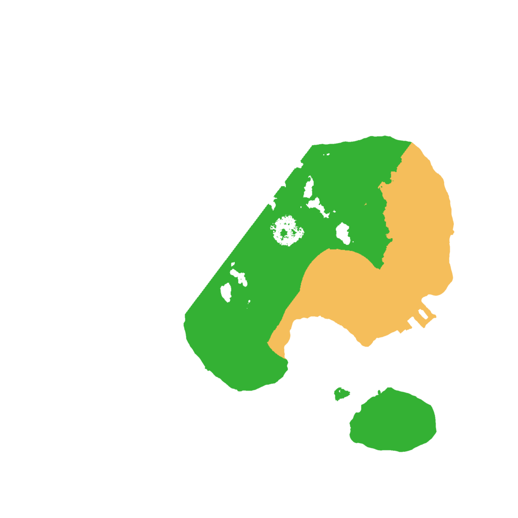 Biome Rust Map: Procedural Map, Size: 1800, Seed: 2092405616