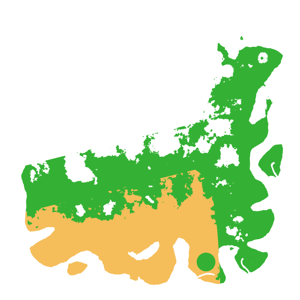 Biome Rust Map: Procedural Map, Size: 4250, Seed: 25295