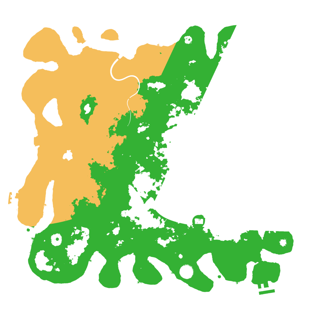 Biome Rust Map: Procedural Map, Size: 4000, Seed: 212410