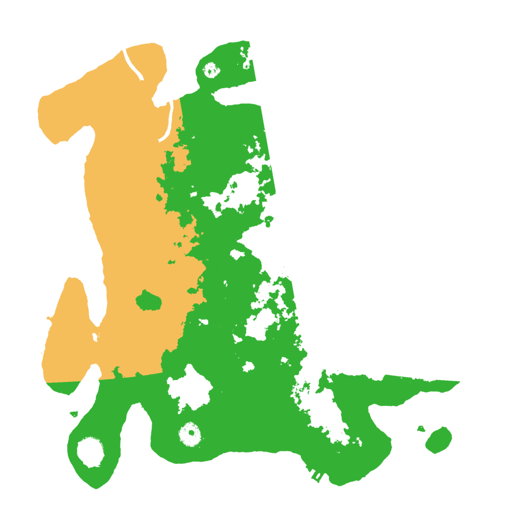 Biome Rust Map: Procedural Map, Size: 3500, Seed: 29476223